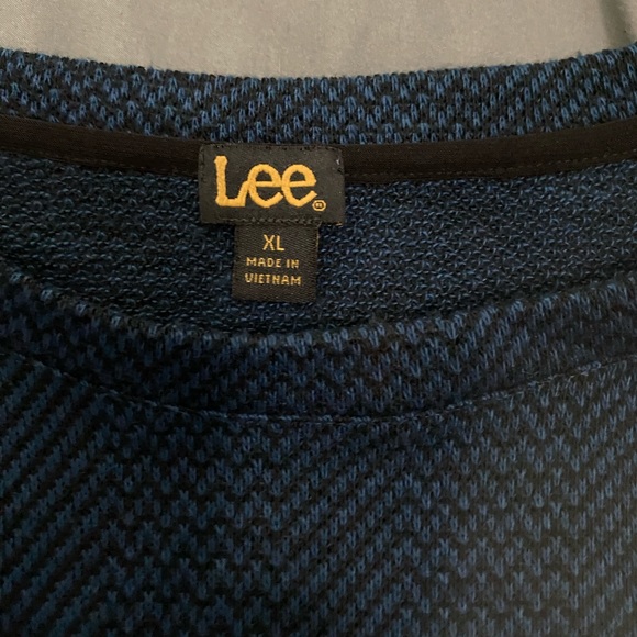 Lee Womens Navy & Black Knit Top - Picture 4 of 6